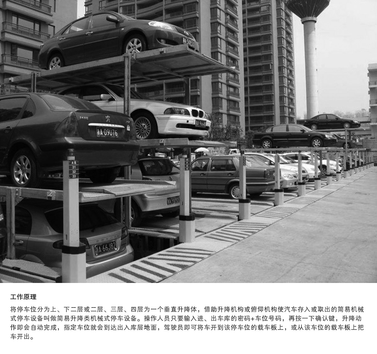四川PJS2D1正一负一地坑简易升降立体停车设备工作原理.jpg